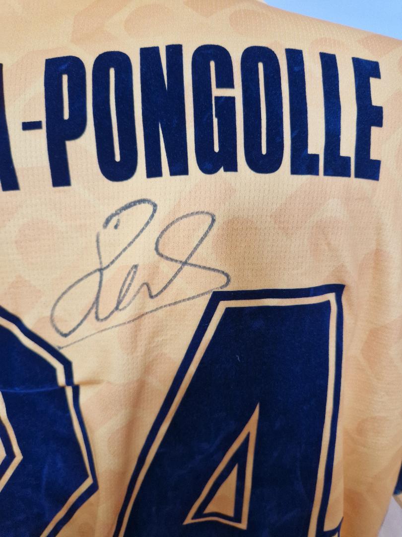 LIVERPOOL TEAM NUMBER 24 FLORENT SINAMA-PONGOLLE MASTERS TOURNAMENT WORN SHIR - Image 3 of 4