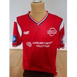 UNITED TEAM NUMBER 37 DANNY WEBBER MASTERS TOURNAMENT WORN SHIRT