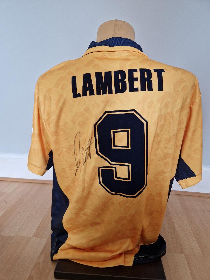 LIVERPOOL TEAM NUMBER 9 RICKIE LAMBERT MASTERS TOURNAMENT WORN SHIRT - Image 2 of 4