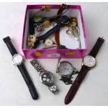 Vintage wristwatches including Sekonda, Citron etc