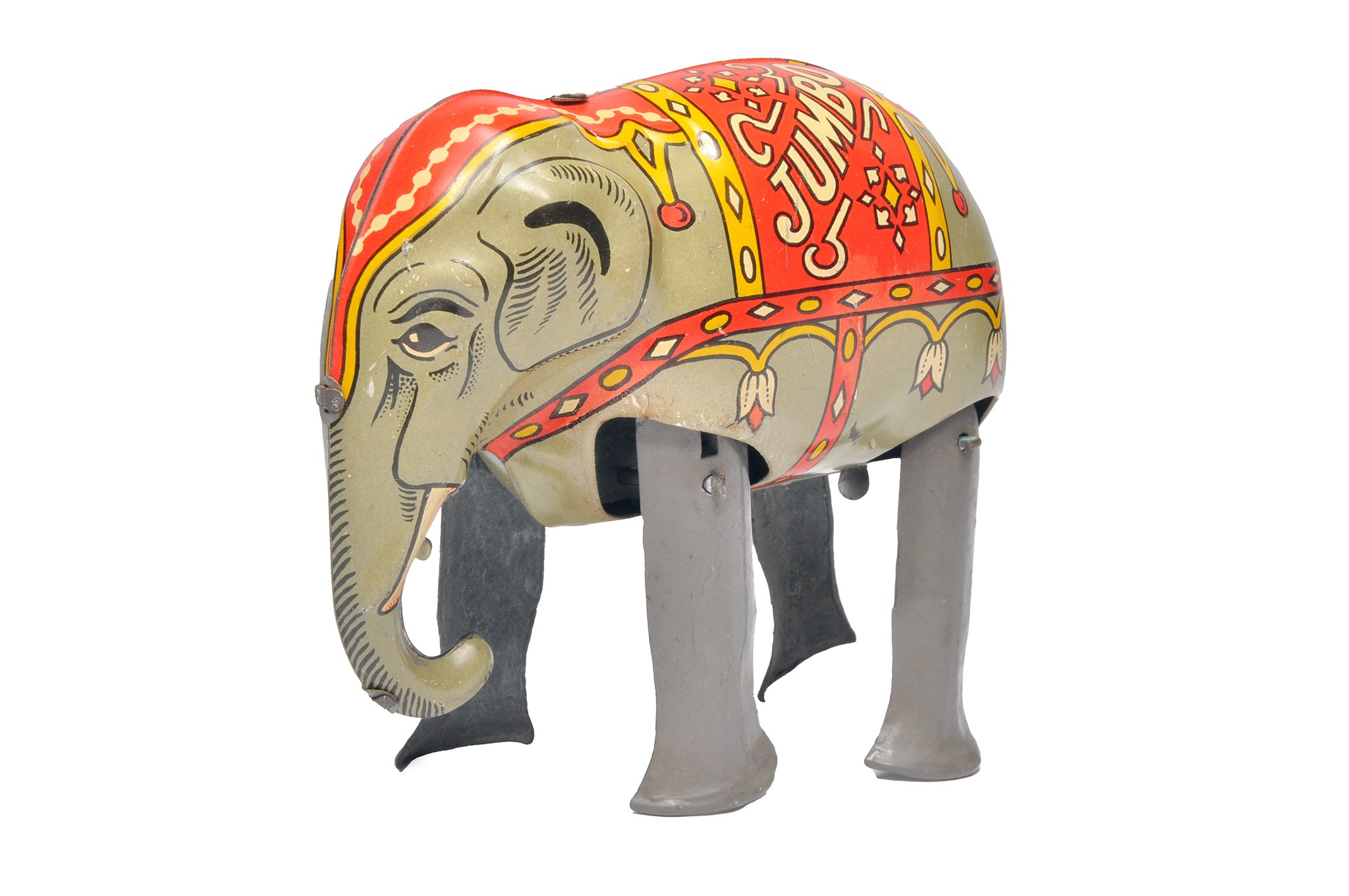 Moko Lesney Mechanical Tinplate issue comprising 'Jumbo' the walking ...