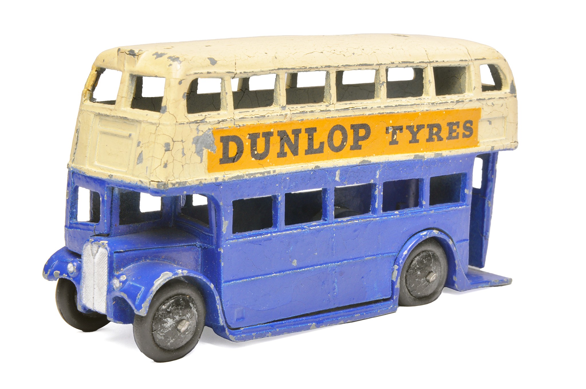 VINTAGE DINKY TOYS 290 DUNLOP DOUBLE DECKER BUS