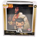 Funko Pop Pure Gold Elvis Presley Vinyl Figure. Excellent and secure in box.