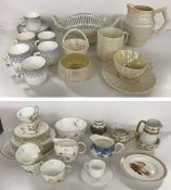 A collection of various china wares to i