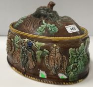 A Continental polychrome decorated majol