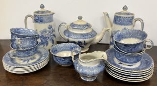 A collection of china wares to include a Spode 