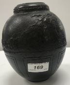 An 18th Century Japanese bronze patinate