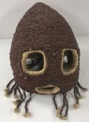 An Angas ceremonial beadwork decorated m