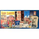 Liverpool Collectables, Newspapers, programmes, tickets, mug - with noted items of 1965 Wimberley