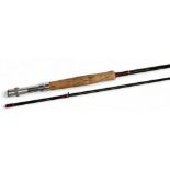 Shakespeare Worcestershire Boron trout fly rod 1726/330, 11ft 2pc line 6/8#, alloy uplocking reel