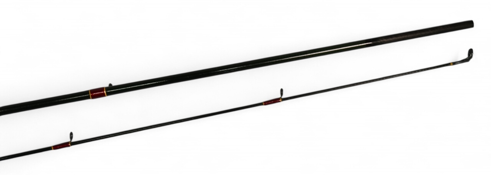 Shakespeare Worcestershire Boron trout fly rod 1726/330, 11ft 2pc line 6/8#, alloy uplocking reel - Image 2 of 3