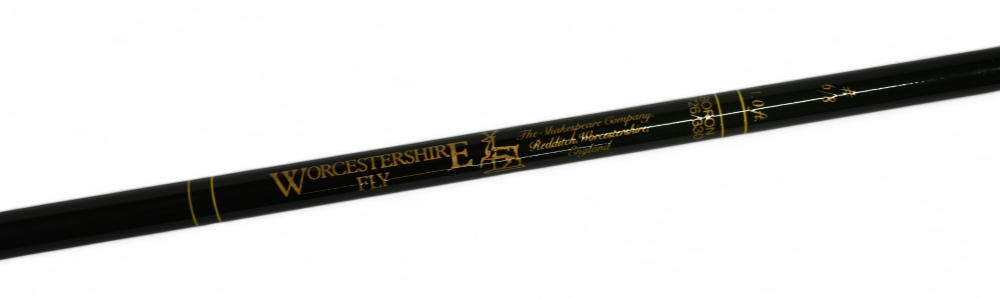 Shakespeare Worcestershire Boron trout fly rod 1726/330, 11ft 2pc line 6/8#, alloy uplocking reel - Image 3 of 3