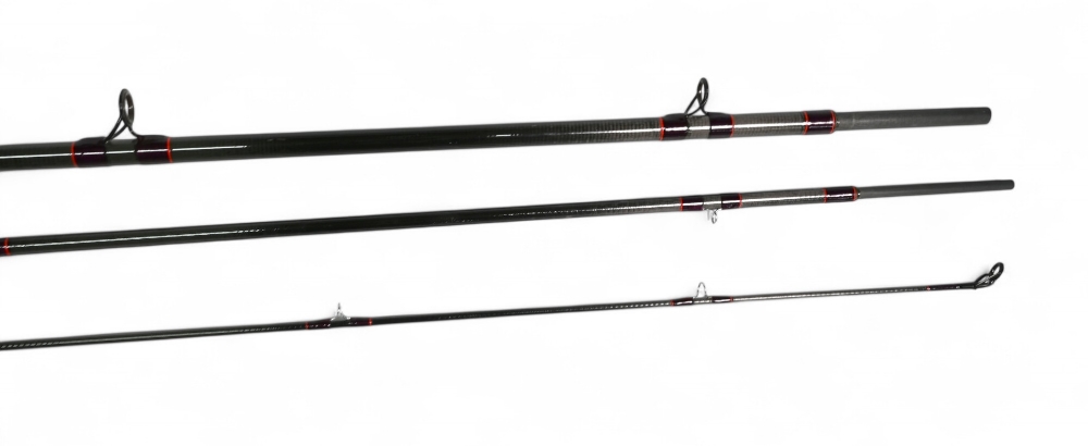 Daiwa Whisker Salmon Fly Mk 2, 13' 3 piece rod, made in Scotland with Thistle logo, #8/10, lined - Image 4 of 4