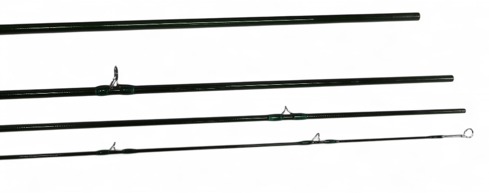 DSE Precision 9' 4 piece carbon travel fly rod, #5/6, plastic wrap cork handle, fly keeper ring, - Image 3 of 3