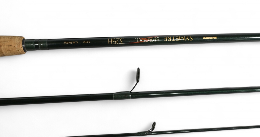 Shimano Symetre Special 325H, 10' 3 piece carbon spinning rod, casting weight 20-60 grams, up lock - Image 2 of 3