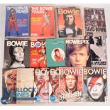 David Bowie Memorabilia Publications: The Bowie Years Volume 1 to 4 with Metal Posters, Bowie Year