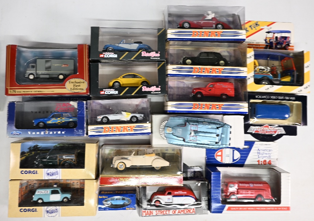 Selection of Diecast to include Corgi 96951 Morris Mini Van, 96870 Morris Minor Traveller, Art 260