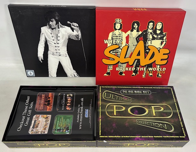 Pop Music Selection to consist of Slade Rocked the World 1971 - 1975 box set of records, CDs,