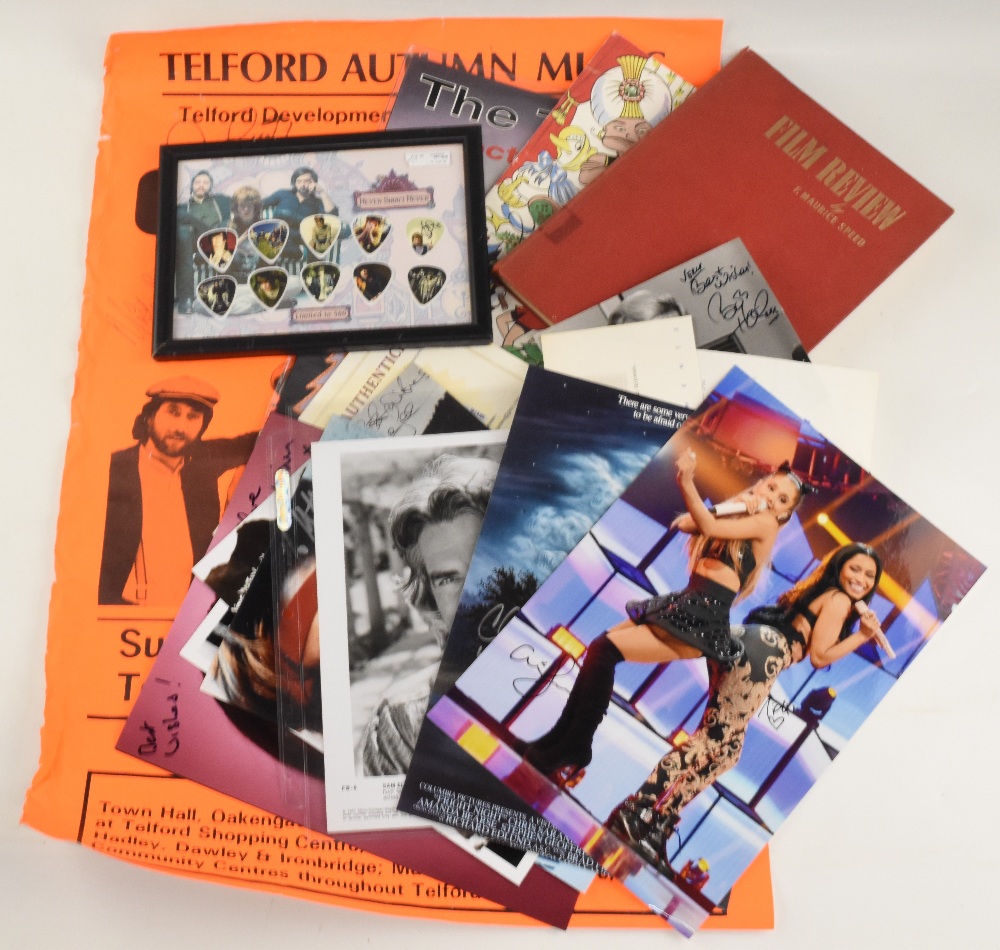 Box of Collectables to include George Michael framed display, Star War Filmcel limited edition 900/