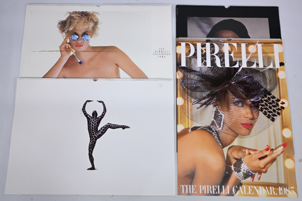 The Pirelli Pin-Up Calendar - 1985, 1986, 1987, 1988, The 1985 Pirelli Calendar was shot by