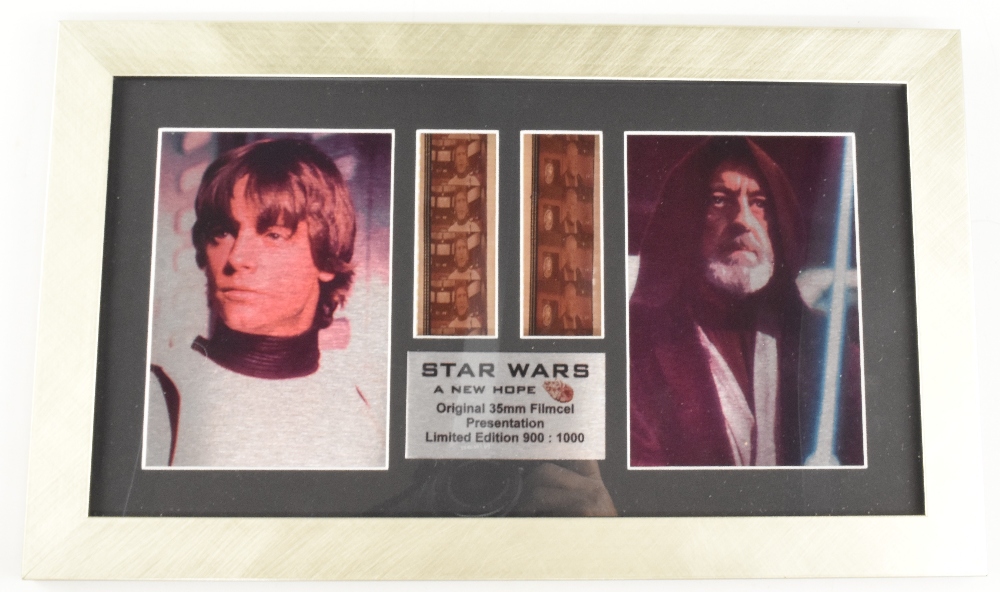 Box of Collectables to include George Michael framed display, Star War Filmcel limited edition 900/ - Image 3 of 3