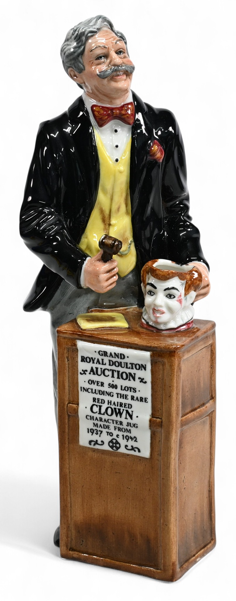 Royal Doulton The Auctioneer - made for the Collectors Club no visible damage