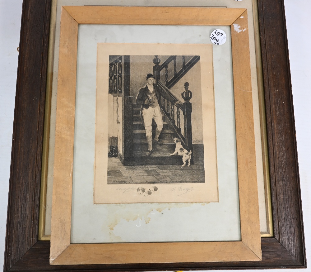 Early 20th century signed prints by Walter Dendy Sadler (12 May 1854 - 13 November 1923) was an