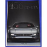 Ferrari 456 GT+GTA - full colour brochure 1997 - Ita/Ger/Fra/Eng Text with outer white cover