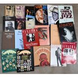 Frank Sinatra and Jazz Related Books to include Duke Ellington, Gordon Jenkins, Sammy Price, Mel