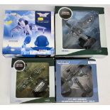 Oxford Aviation Series 1:72 scale Focke Wolf FW190A, Grumman TBF/M Avenger together with 1:72