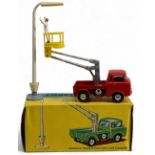 Corgi Toys Gift Set No.14 Hydraulic Tower Wagon. Workman and Lamp Boxed