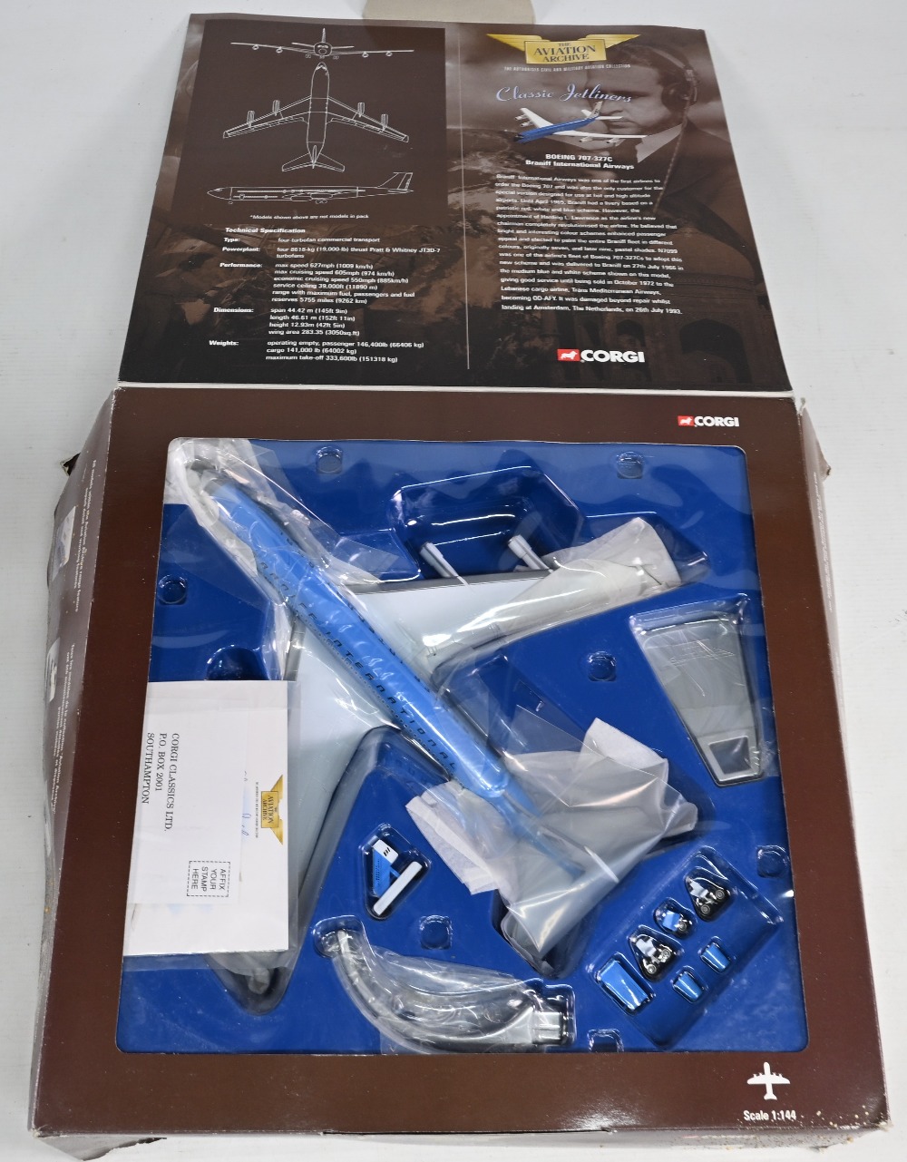 Corgi Aviation Archive Collector Series AA34805 Vickers Wellington Mk VIII Diecast Model RAF Coastal - Image 3 of 3