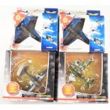 Corgi Warbirds 1:172 scale WB99607 Thunderbolt, WB99613 Messerschmitt, WB99605 Focke Wulf, WB99610