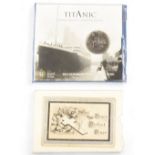 Original Titanic Memorial Card highly sought-after original Titanic memorial card from the White