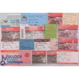 1985-2009 International Football Tickets, a collection to include full international friendlies, U21