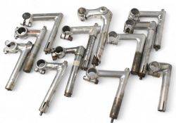 Handle Bar Stems various makes and sizes all in used condition (box)