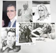 Film & TV Star Autographs to consist of Tyne Daly, Ralph Fiennes, Claire Bloom, Jeremy Irons,