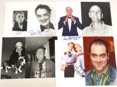 Film & TV Star Autographs to consist of Michael Medwin, James Nesbitt, Liz Frazer, Len Goodman,