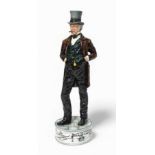 A Royal Doulton figure, Isambard Kingdom Brunel from the Pioneers Collection, HN4940, limited