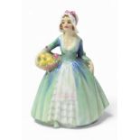 A Royal Doulton miniature figure, ‘Janet’, M69, 10.5cm.