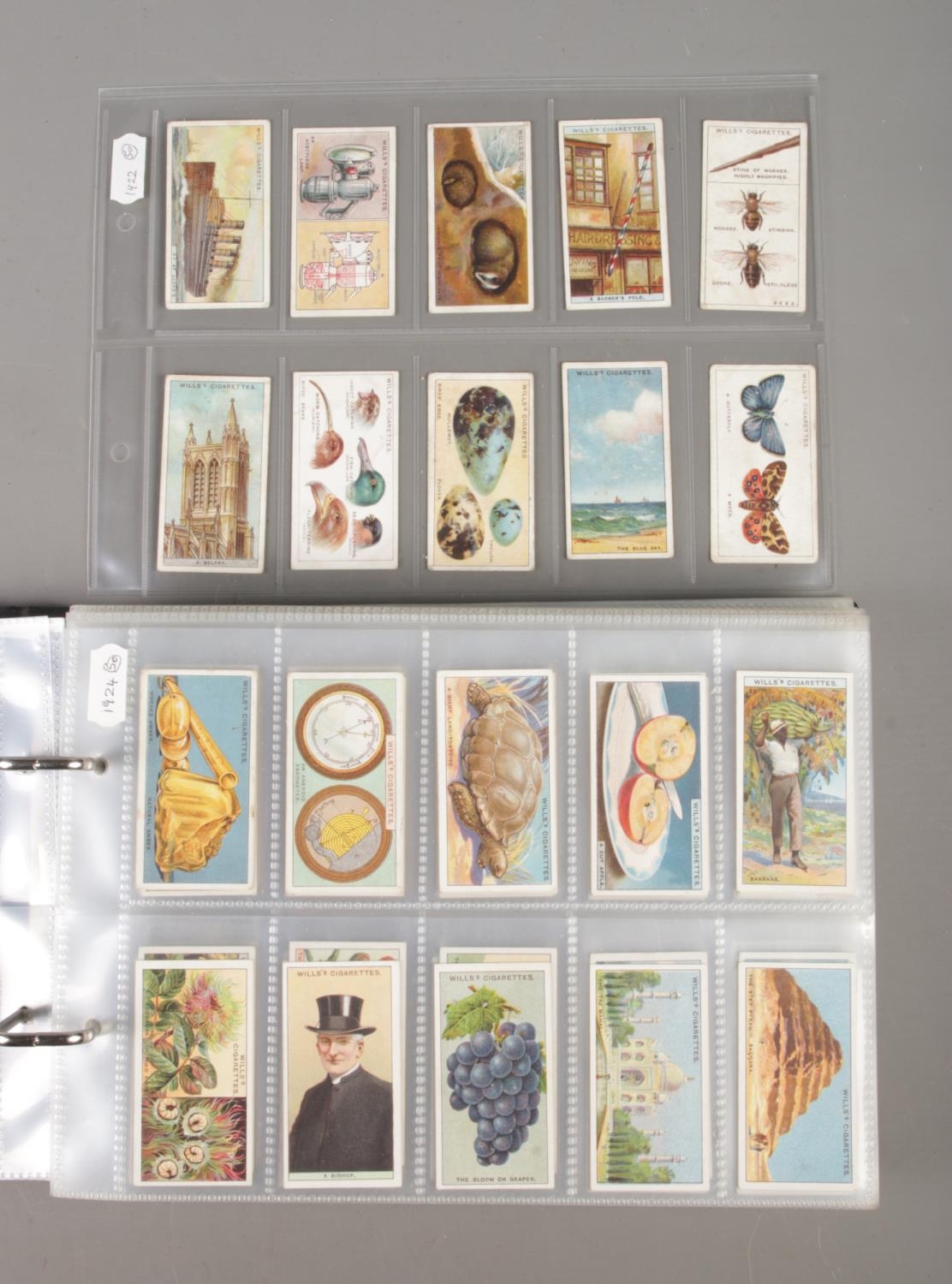 One folder containing ten complete sets of 50 Wills's Cigarette Cards. Do You Know? 1st, 2nd and 3rd - Image 2 of 6