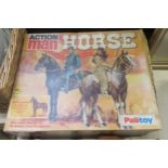 Palitoy, a boxed Action Man Calvary Charger horse and accessories