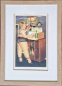 Beryl Cook O.B.E. (British, 1926-2008) limited edition print, 'Drinkies', 153/650, published by
