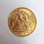 An Elizabeth II full sovereign, 1962.