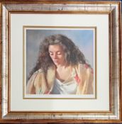Robert Lenkiewicz (1941-2002), limited edition print 'Study of Anna' 239/750, with certificate of