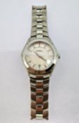 Ebel, a ladies stainless steel date wristwatch, numbers on case back 9953Q21, A233351.