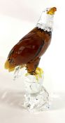 Swarovski Crystal Glass, The Bald Eagle - Limited Edition 09401/10000, with certificate of