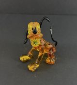 Swarovski Crystal Glass, Disney - Mickey & Friends - Pluto, no box.