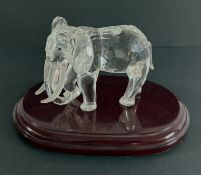 Swarovski Crystal Glass, Annual Edition 1993 - Inspiration Africa - The Elephant, boxed.