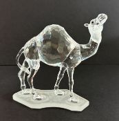 Swarovski Crystal Glass, 'Camel', boxed.